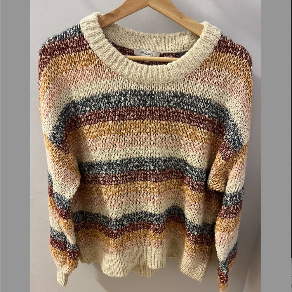 Madewell striped sweater